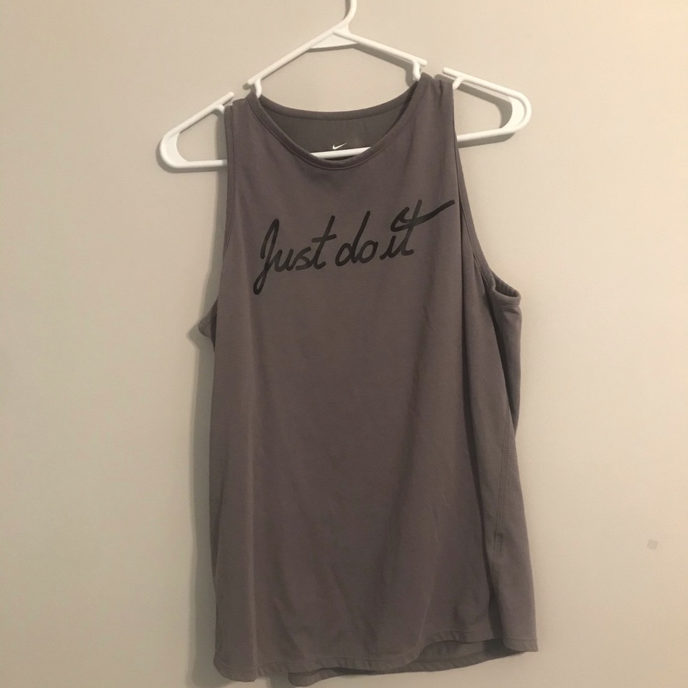 Gray Nike Tank